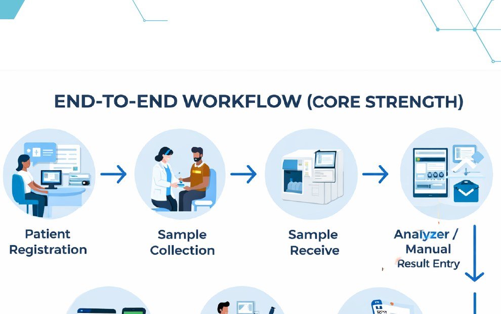 UniteOneLab end-to-end workflow diagram